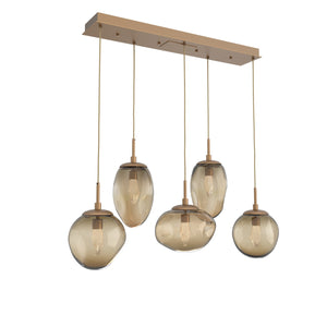 Hammerton Studio - PLB0069-05-NB-GB-C01-L3 - LED Pendant - Cosmos - Novel Brass