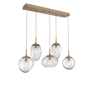 Hammerton Studio - PLB0069-05-NB-ZC-C01-L3 - LED Pendant - Cosmos - Novel Brass