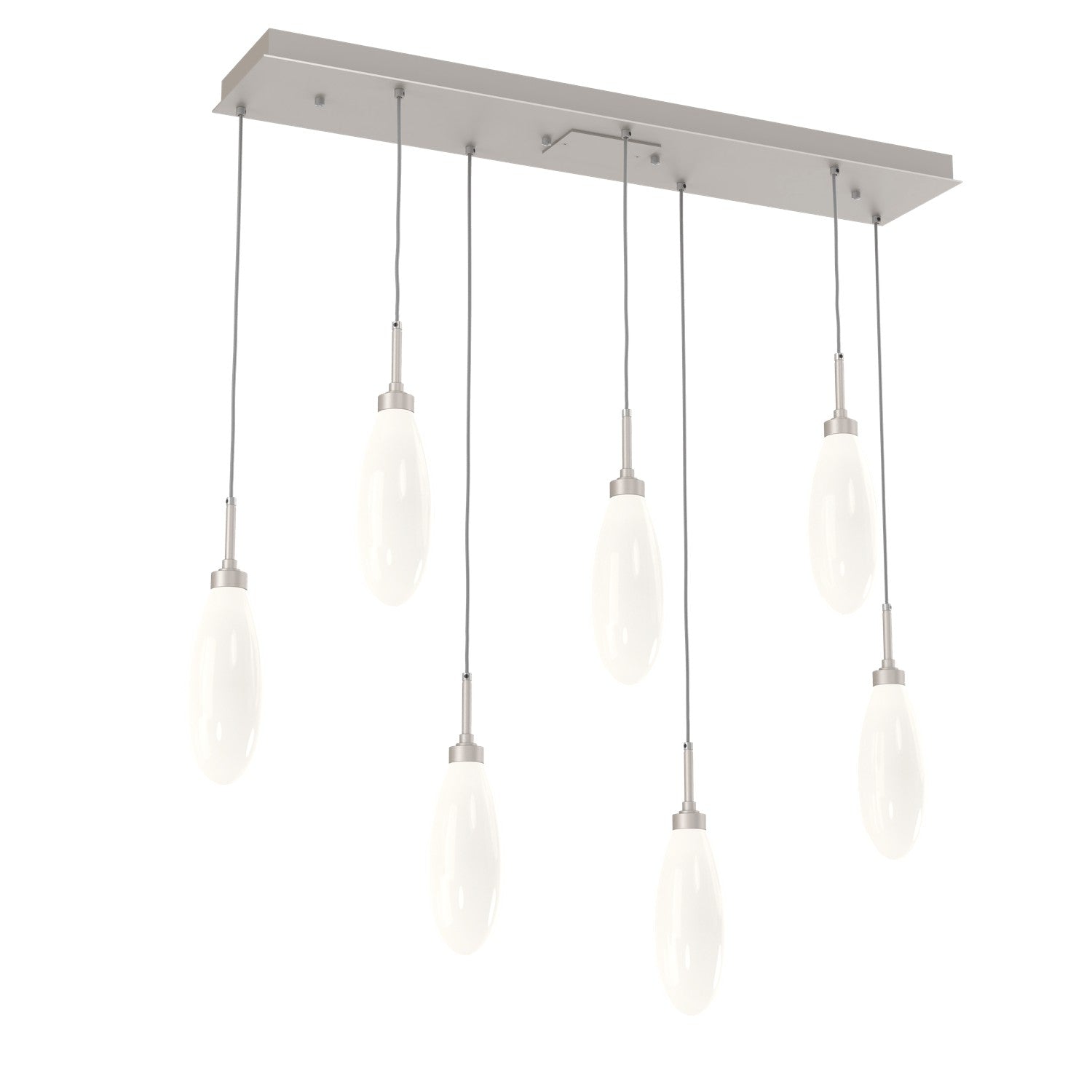 Hammerton Studio - PLB0071-07-BS-WL-C01-L3 - LED Pendant - Fiori - Beige Silver