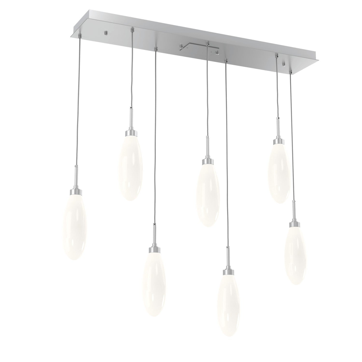 Hammerton Studio - PLB0071-07-CS-WL-C01-L3 - LED Pendant - Fiori - Classic Silver