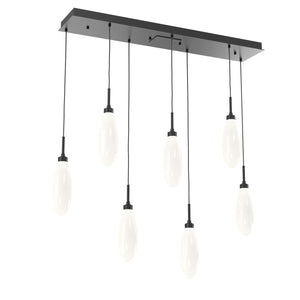 Hammerton Studio - PLB0071-07-MB-WL-C01-L3 - LED Pendant - Fiori - Matte Black