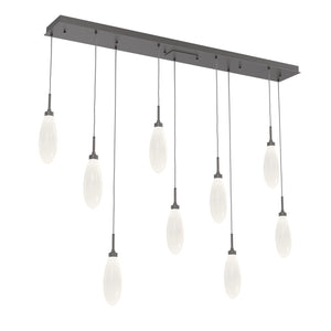 Hammerton Studio - PLB0071-09-GP-WL-C01-L3 - LED Pendant - Fiori - Graphite