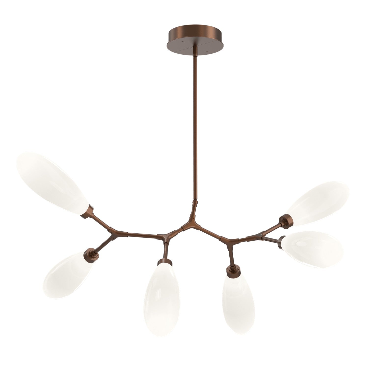 Hammerton Studio - PLB0071-BA-BB-WL-001-L3 - LED Branch - Fiori - Burnished Bronze
