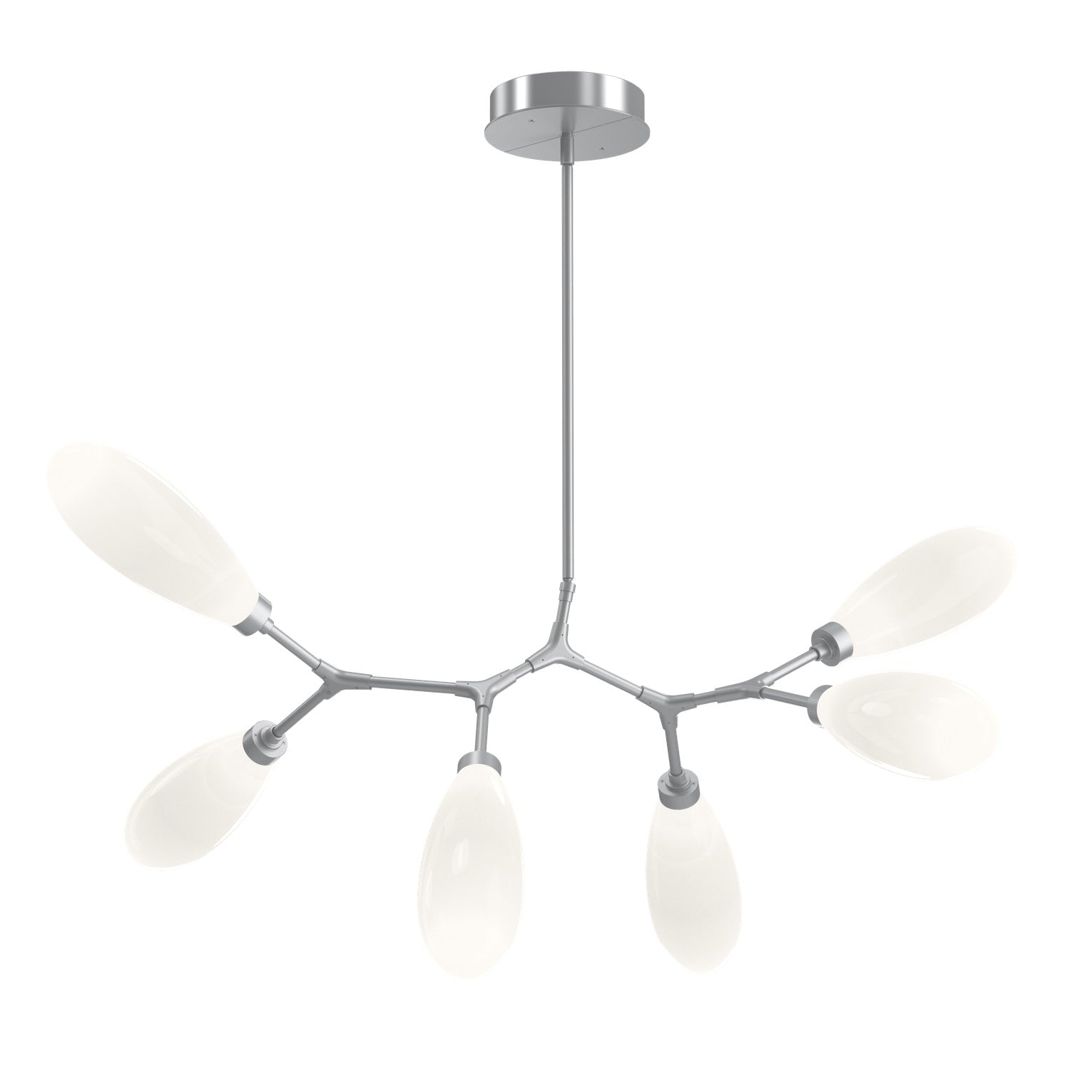 Hammerton Studio - PLB0071-BA-CS-WL-001-L3 - LED Branch - Fiori - Classic Silver