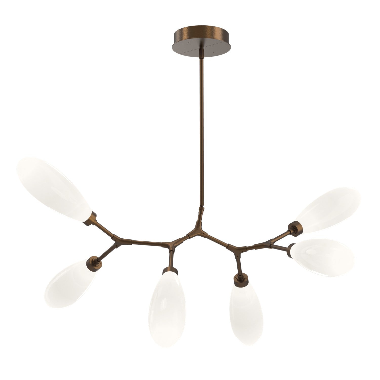 Hammerton Studio - PLB0071-BA-FB-WL-001-L3 - LED Branch - Fiori - Flat Bronze