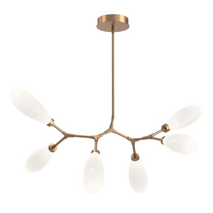 Hammerton Studio - PLB0071-BA-NB-WL-001-L3 - LED Branch - Fiori - Novel Brass