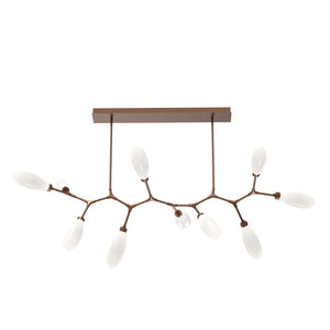 Hammerton Studio - PLB0071-BC-BB-WL-001-L3 - LED Branch - Fiori - Burnished Bronze