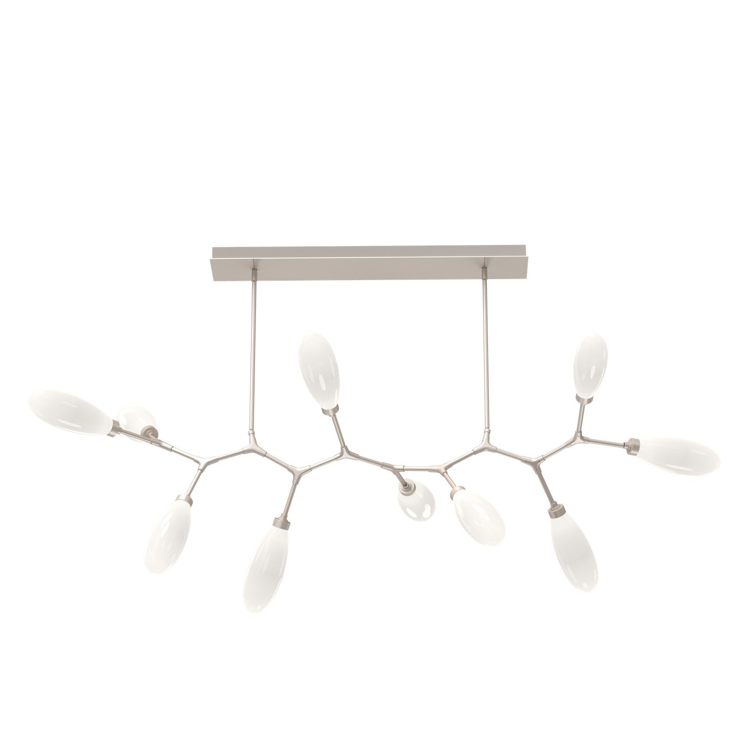 Hammerton Studio - PLB0071-BC-BS-WL-001-L3 - LED Branch - Fiori - Beige Silver