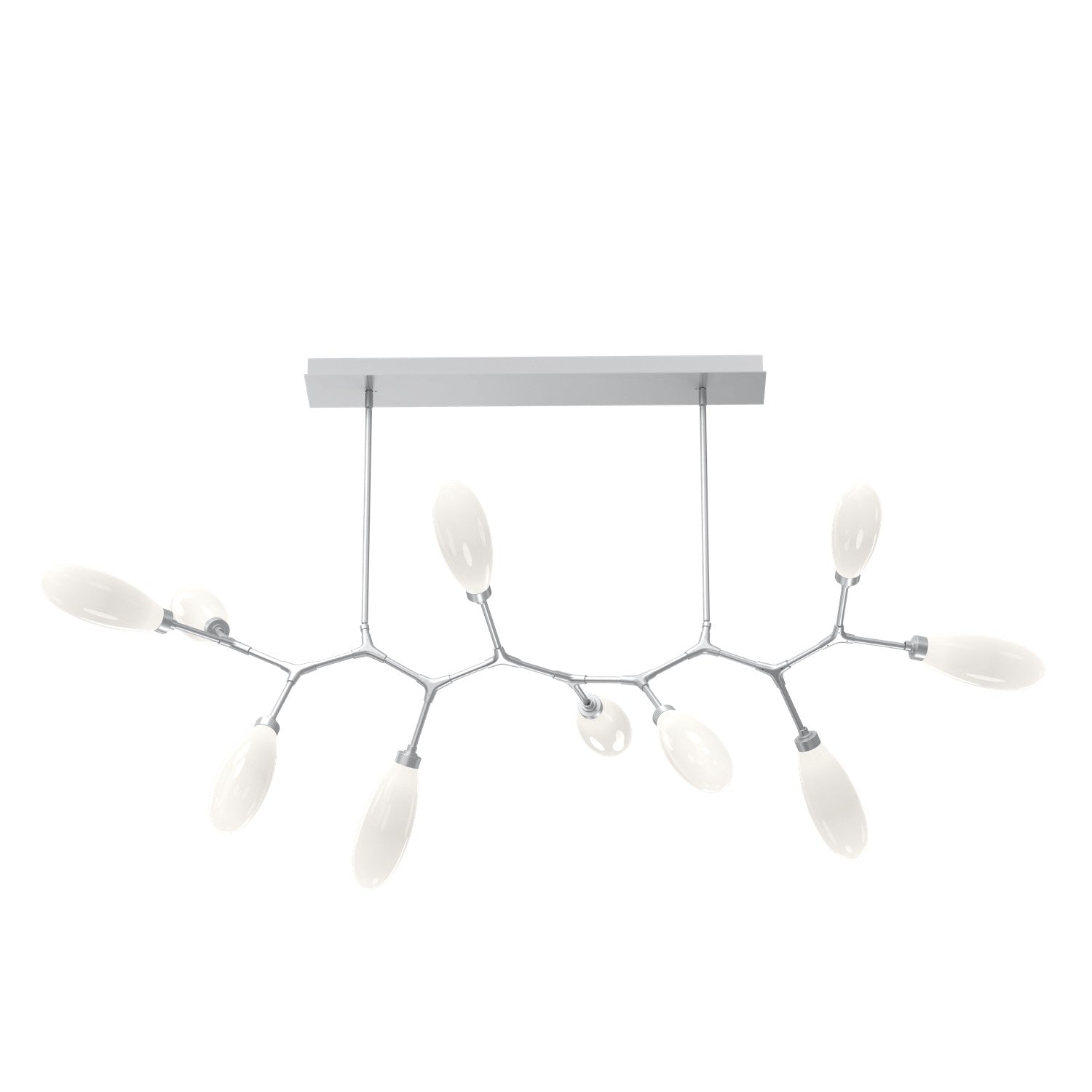 Hammerton Studio - PLB0071-BC-CS-WL-001-L3 - LED Branch - Fiori - Classic Silver
