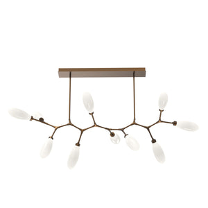 Hammerton Studio - PLB0071-BC-FB-WL-001-L3 - LED Branch - Fiori - Flat Bronze