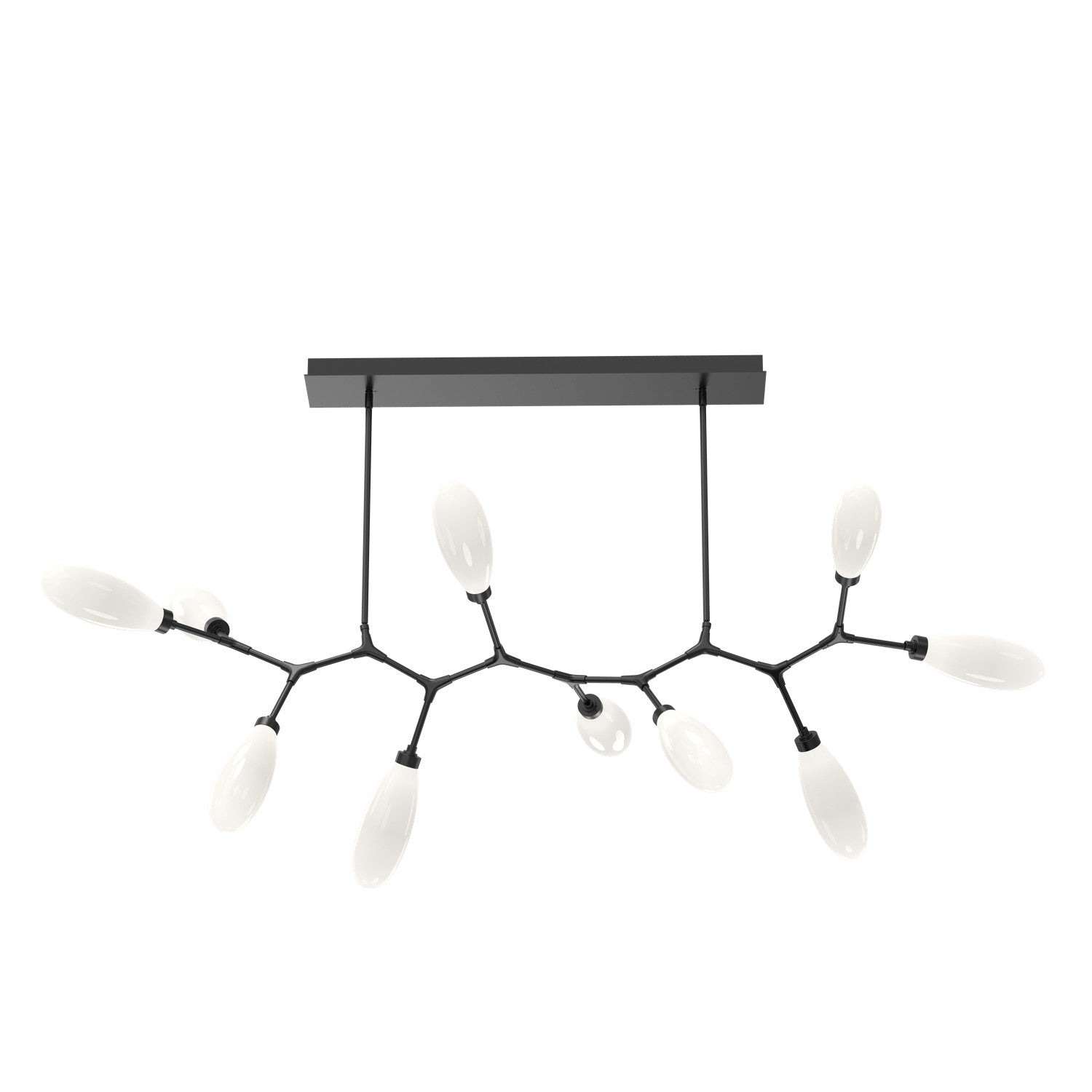 Hammerton Studio - PLB0071-BC-MB-WL-001-L3 - LED Branch - Fiori - Matte Black