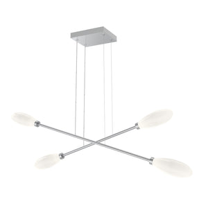 Hammerton Studio - PLB0071-M2-CS-WL-CA1-L3 - LED Lantern - Fiori - Classic Silver
