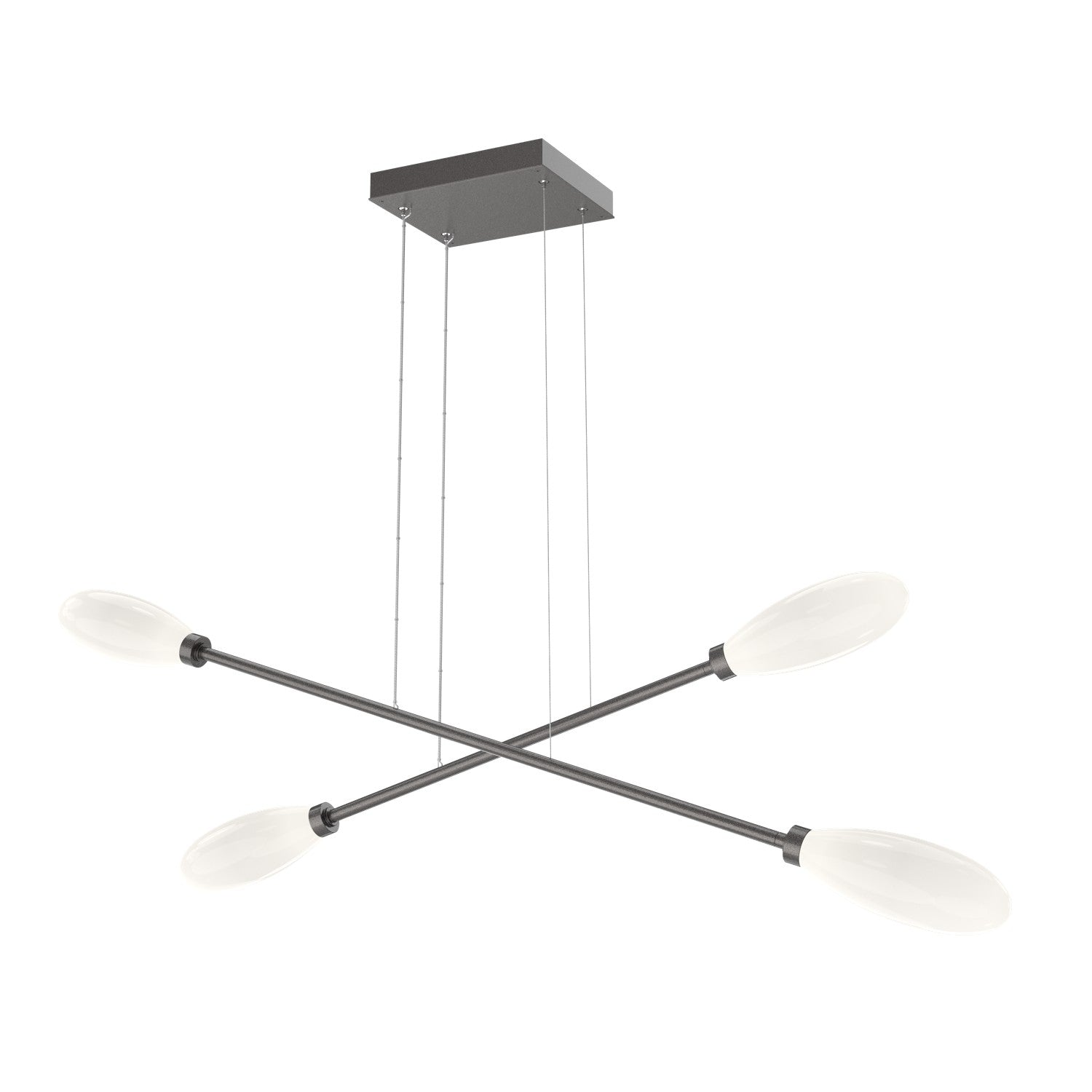 Hammerton Studio - PLB0071-M2-GP-WL-CA1-L3 - LED Lantern - Fiori - Graphite