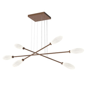 Hammerton Studio - PLB0071-M3-BB-WL-CA1-L3 - LED Lantern - Fiori - Burnished Bronze