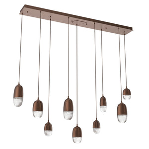 Hammerton Studio - PLB0079-09-BB-PC-C01-L1 - LED Pendant - Pebble - Burnished Bronze