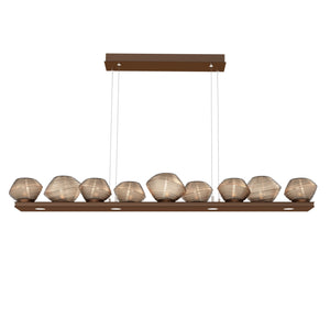 Hammerton Studio - PLB0089-0C-BB-B-CA1-L3 - LED Linear Suspension - Mesa - Burnished Bronze