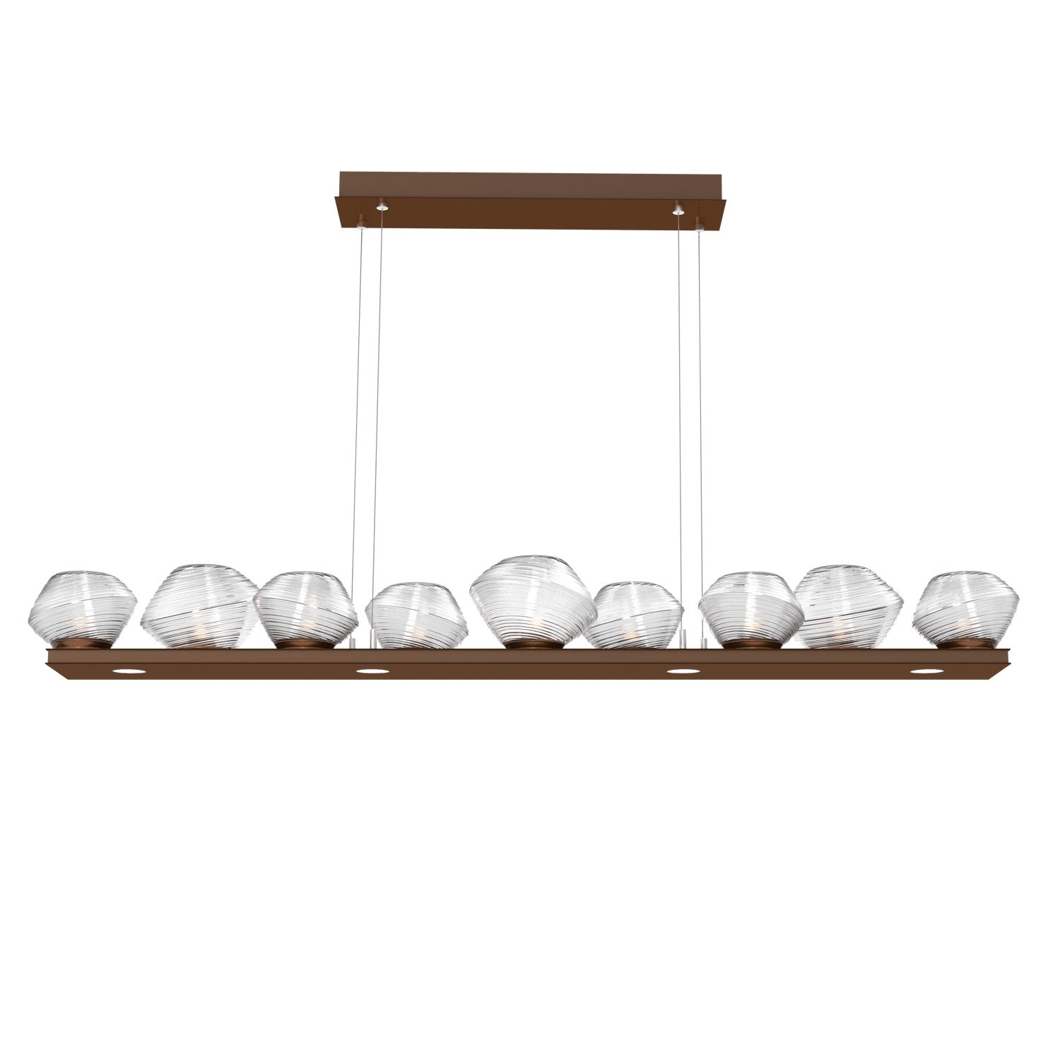 Hammerton Studio - PLB0089-0C-BB-C-CA1-L1 - LED Linear Suspension - Mesa - Burnished Bronze