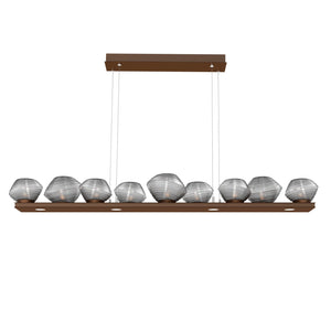 Hammerton Studio - PLB0089-0C-BB-S-CA1-L1 - LED Linear Suspension - Mesa - Burnished Bronze