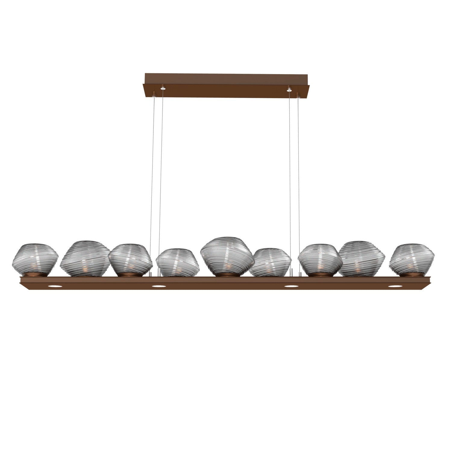 Hammerton Studio - PLB0089-0C-BB-S-CA1-L3 - LED Linear Suspension - Mesa - Burnished Bronze