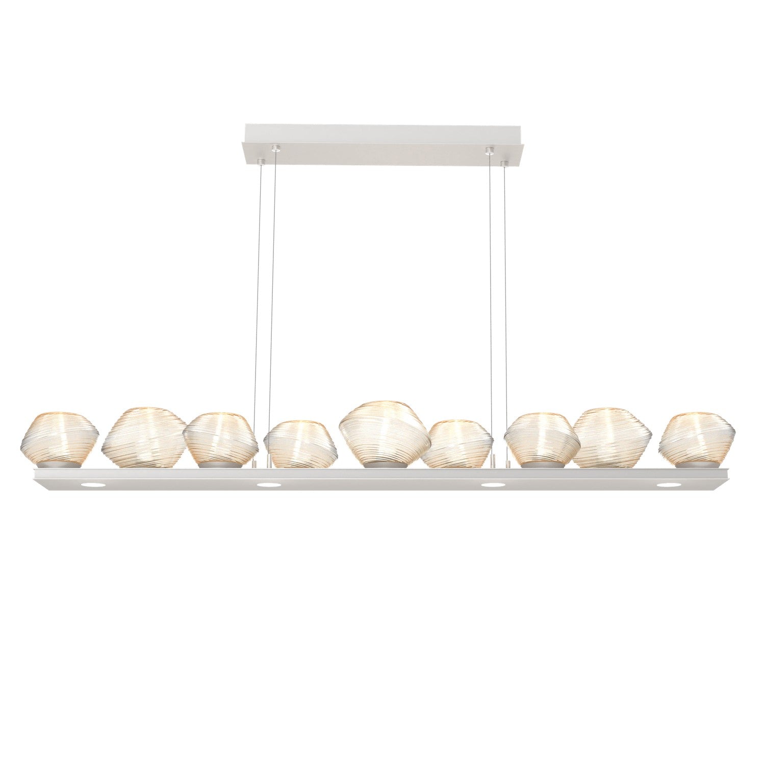 Hammerton Studio - PLB0089-0C-BS-A-CA1-L1 - LED Linear Suspension - Mesa - Beige Silver