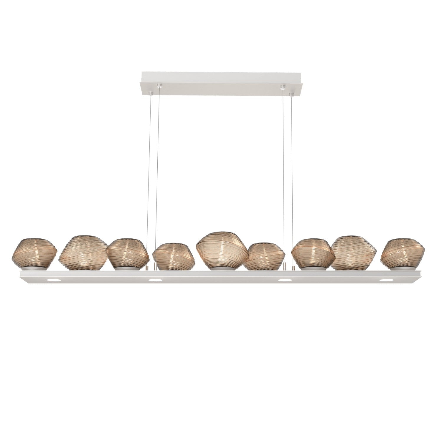 Hammerton Studio - PLB0089-0C-BS-B-CA1-L3 - LED Linear Suspension - Mesa - Beige Silver