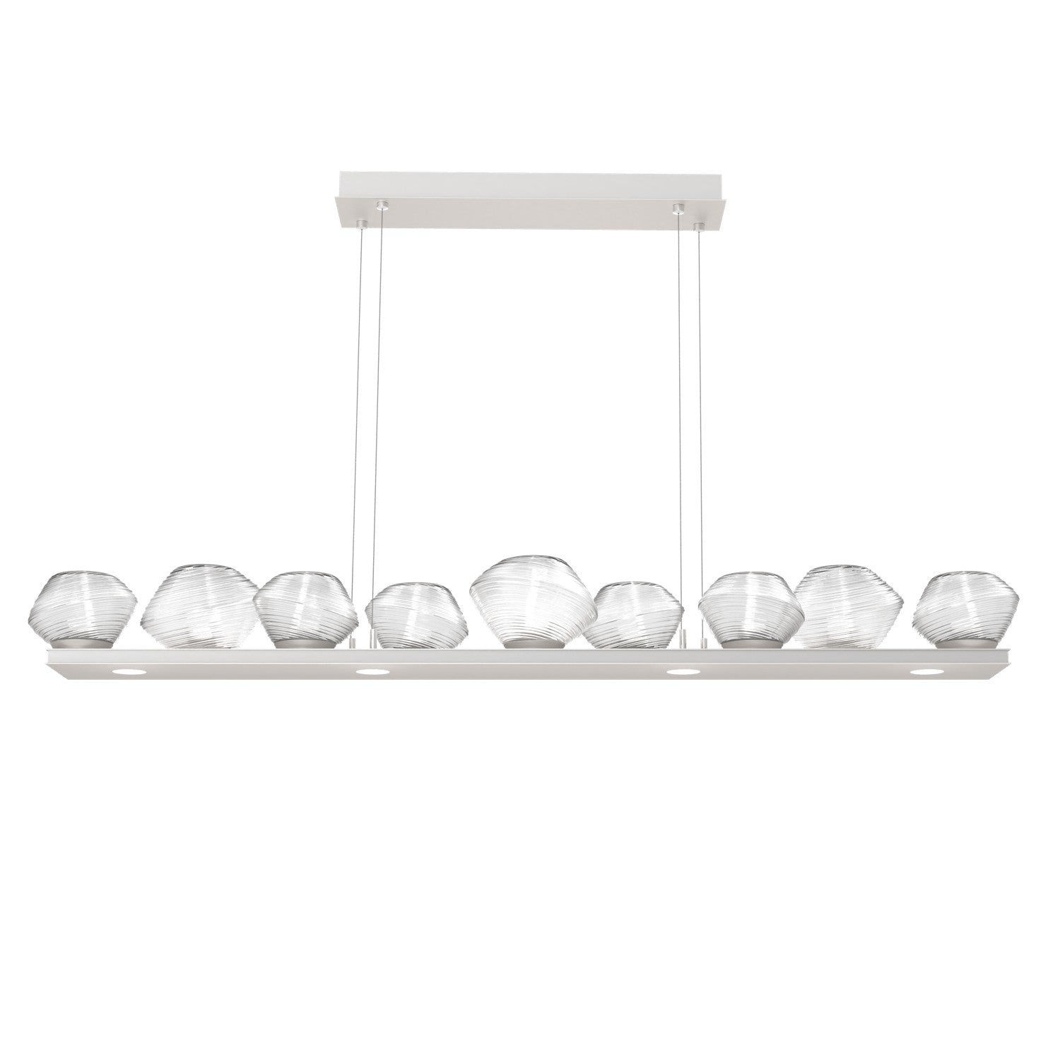 Hammerton Studio - PLB0089-0C-BS-C-CA1-L3 - LED Linear Suspension - Mesa - Beige Silver