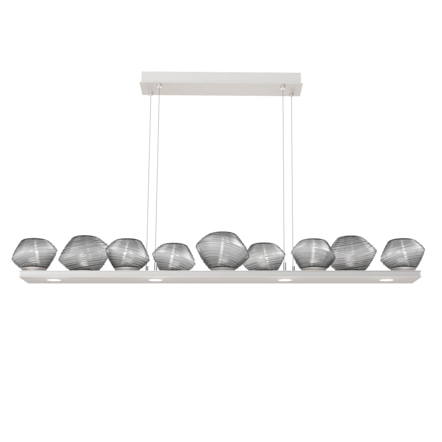 Hammerton Studio - PLB0089-0C-BS-S-CA1-L1 - LED Linear Suspension - Mesa - Beige Silver