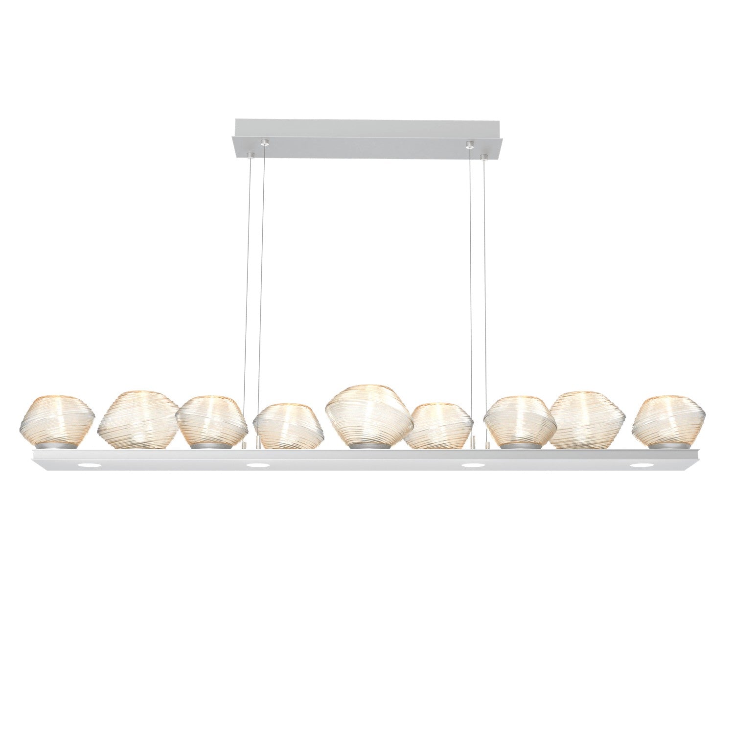 Hammerton Studio - PLB0089-0C-CS-A-CA1-L1 - LED Linear Suspension - Mesa - Classic Silver