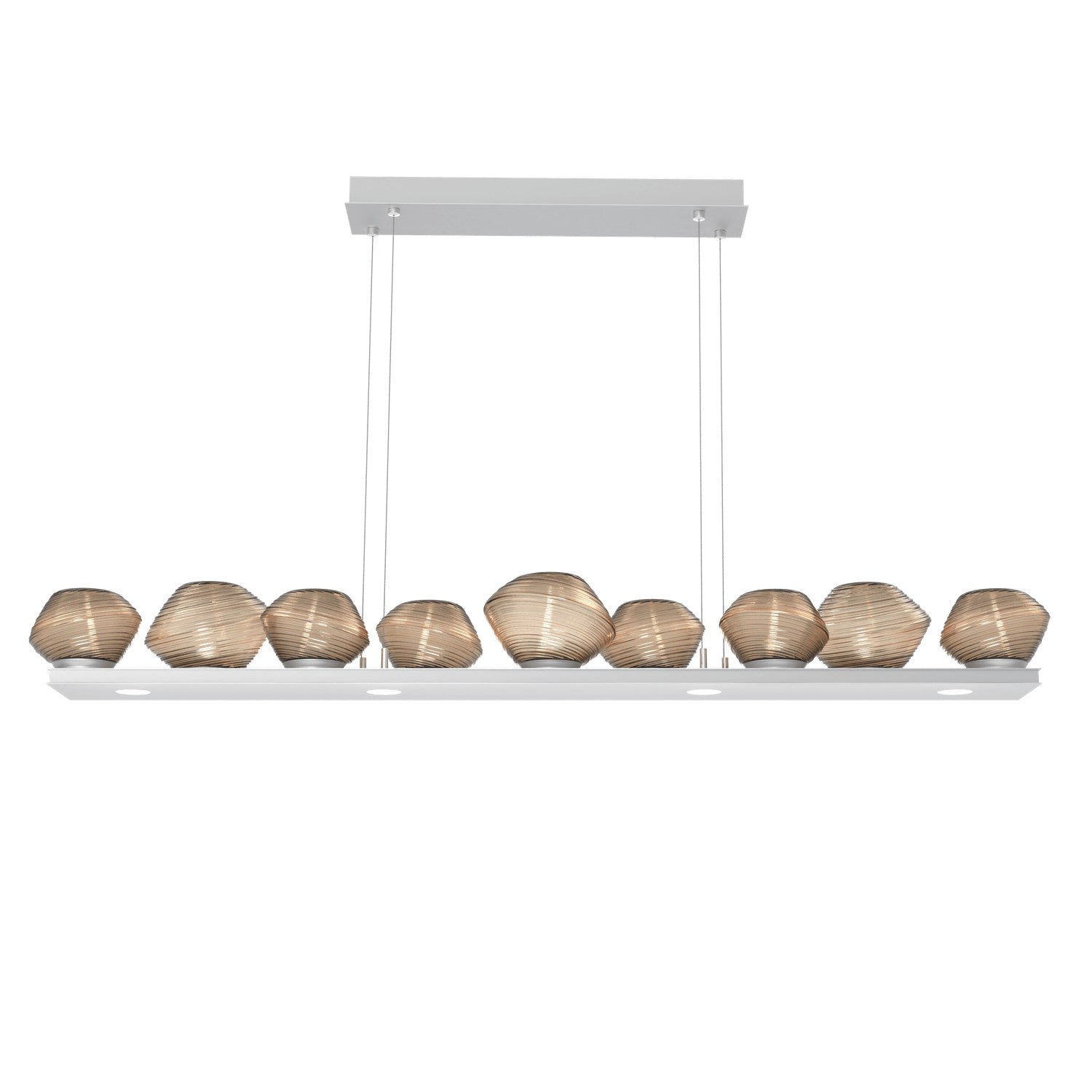 Hammerton Studio - PLB0089-0C-CS-B-CA1-L1 - LED Linear Suspension - Mesa - Classic Silver