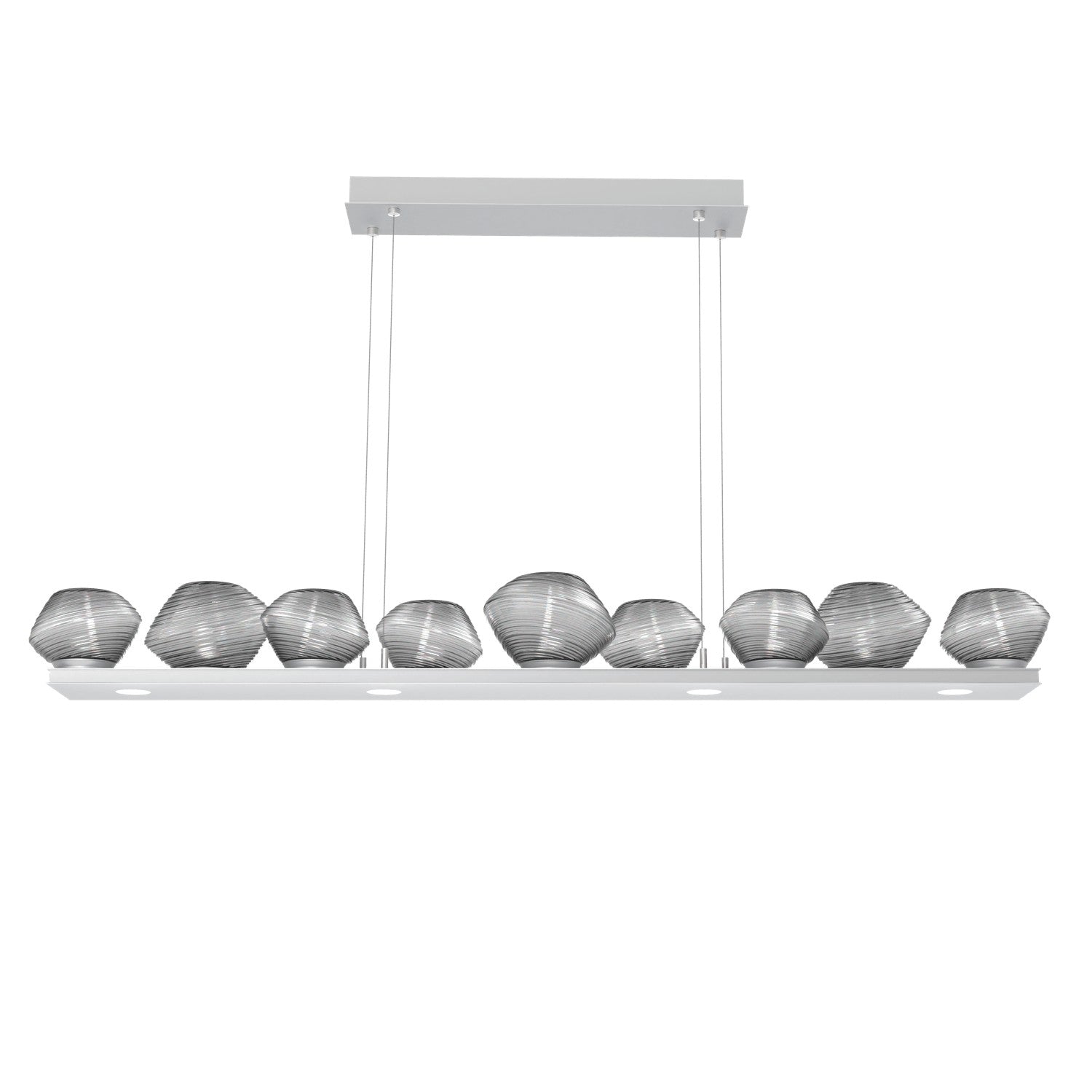 Hammerton Studio - PLB0089-0C-CS-S-CA1-L3 - LED Linear Suspension - Mesa - Classic Silver