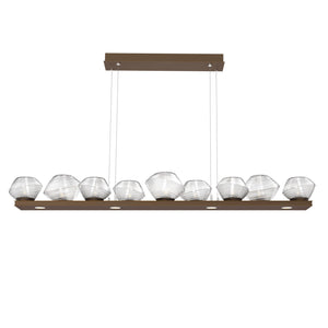Hammerton Studio - PLB0089-0C-FB-C-CA1-L3 - LED Linear Suspension - Mesa - Flat Bronze