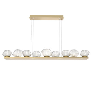 Hammerton Studio - PLB0089-0C-GB-C-CA1-L1 - LED Linear Suspension - Mesa - Gilded Brass