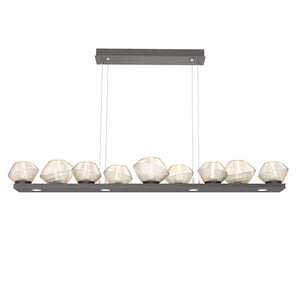 Hammerton Studio - PLB0089-0C-GP-A-CA1-L1 - LED Linear Suspension - Mesa - Graphite