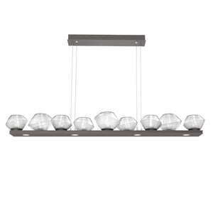 Hammerton Studio - PLB0089-0C-GP-C-CA1-L3 - LED Linear Suspension - Mesa - Graphite