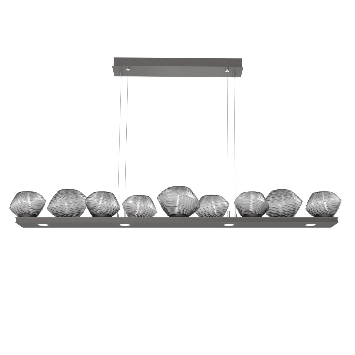 Hammerton Studio - PLB0089-0C-GP-S-CA1-L3 - LED Linear Suspension - Mesa - Graphite