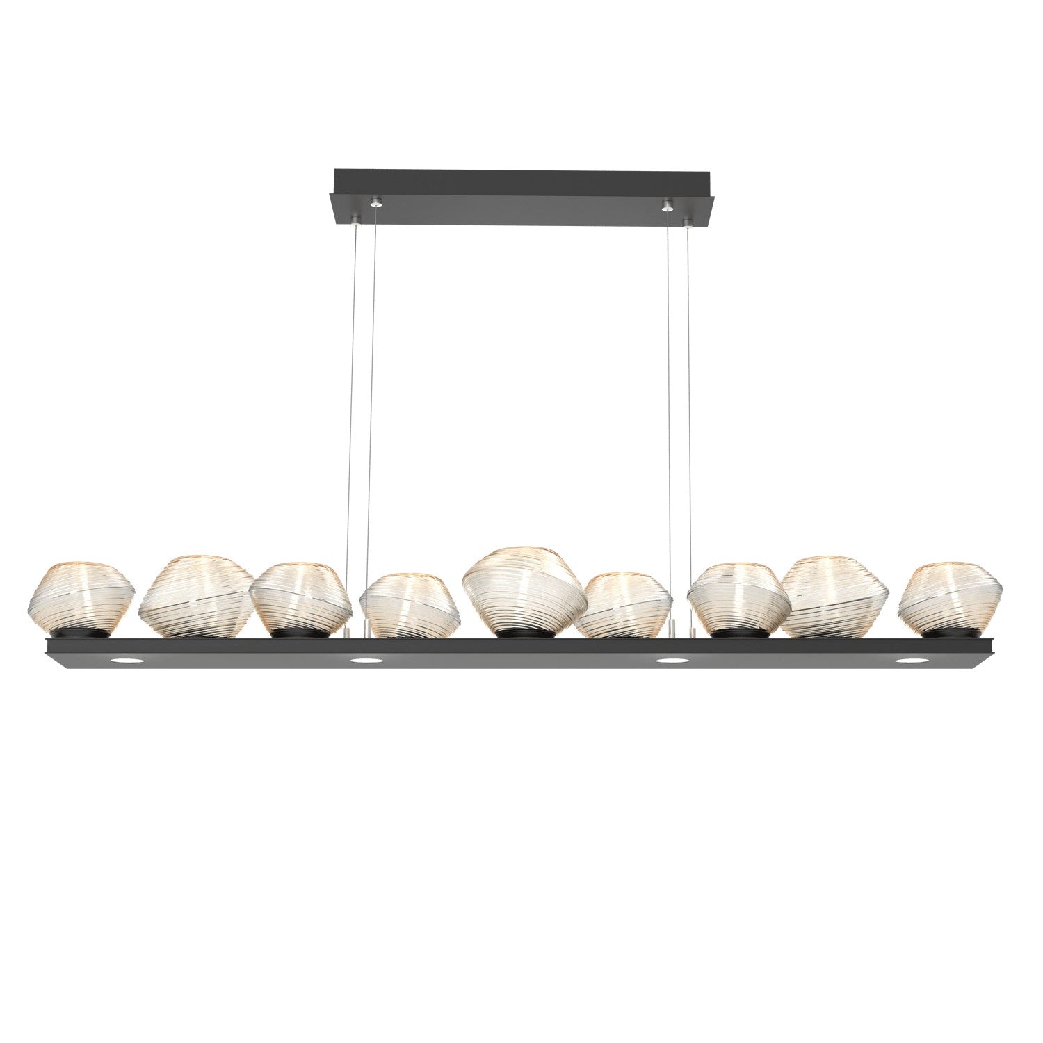 Hammerton Studio - PLB0089-0C-MB-A-CA1-L3 - LED Linear Suspension - Mesa - Matte Black