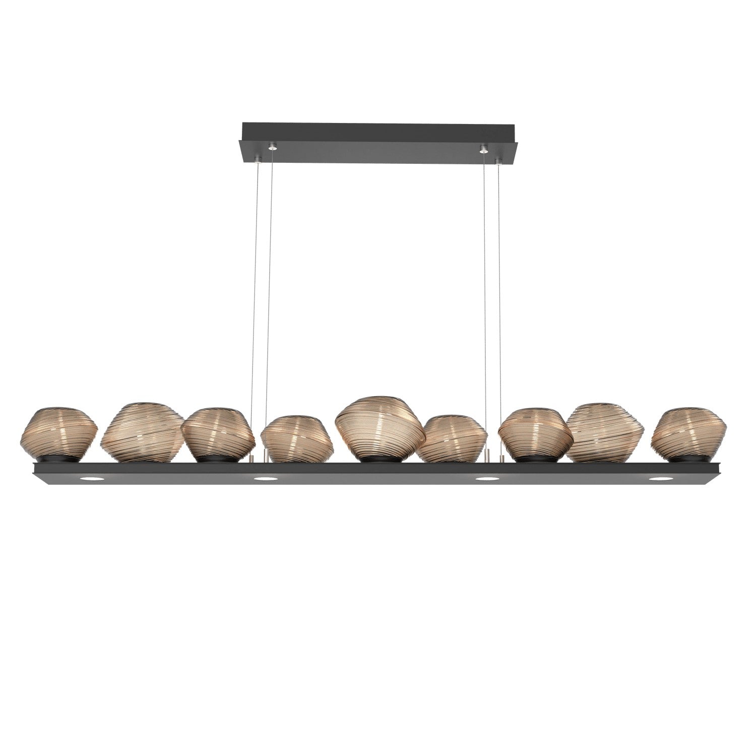 Hammerton Studio - PLB0089-0C-MB-B-CA1-L1 - LED Linear Suspension - Mesa - Matte Black