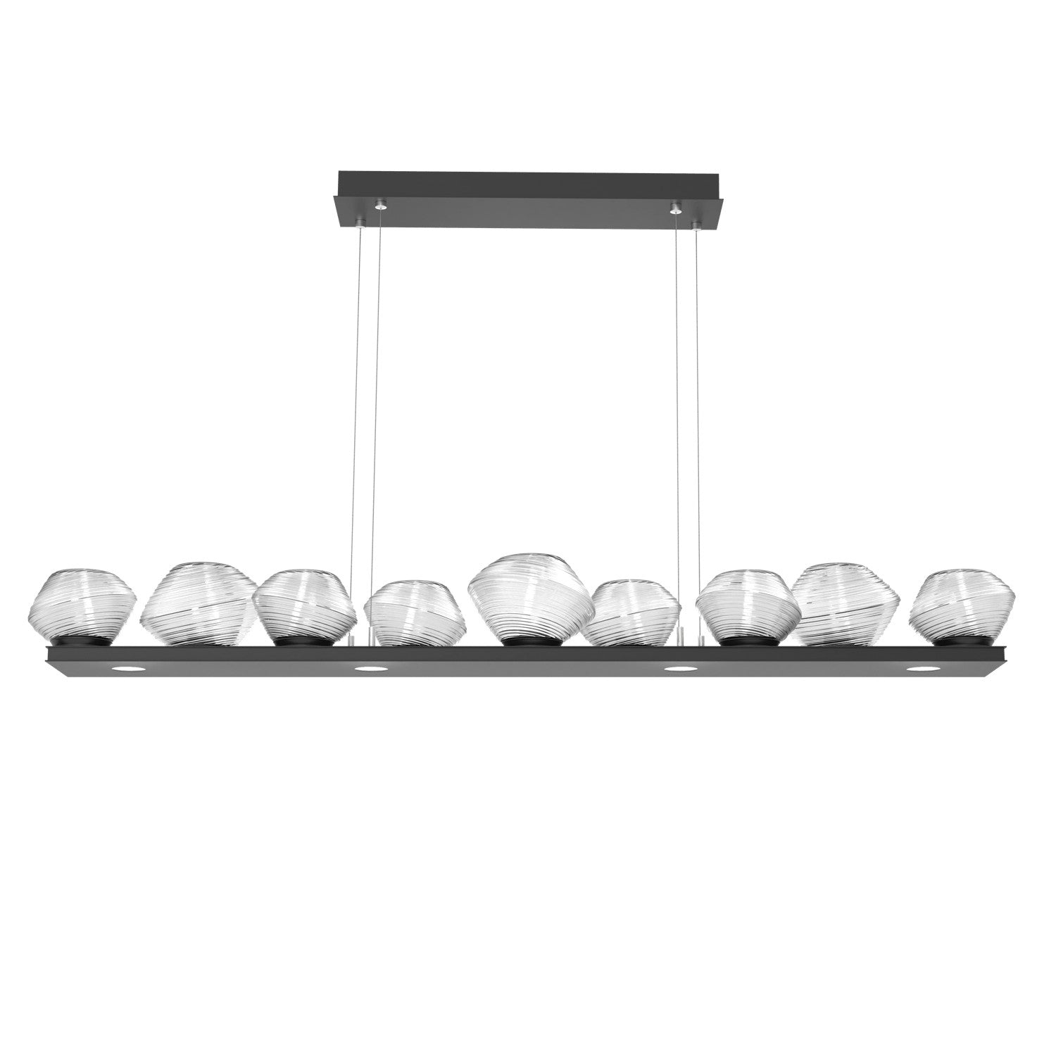 Hammerton Studio - PLB0089-0C-MB-C-CA1-L1 - LED Linear Suspension - Mesa - Matte Black