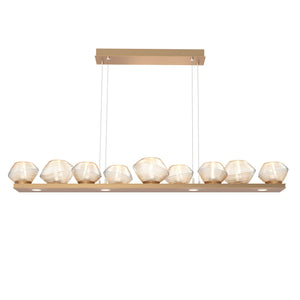 Hammerton Studio - PLB0089-0C-NB-A-CA1-L1 - LED Linear Suspension - Mesa - Novel Brass