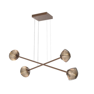 Hammerton Studio - PLB0089-M2-BB-B-CA1-L1 - LED Lantern - Mesa - Burnished Bronze