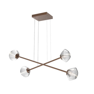 Hammerton Studio - PLB0089-M2-BB-C-CA1-L1 - LED Lantern - Mesa - Burnished Bronze