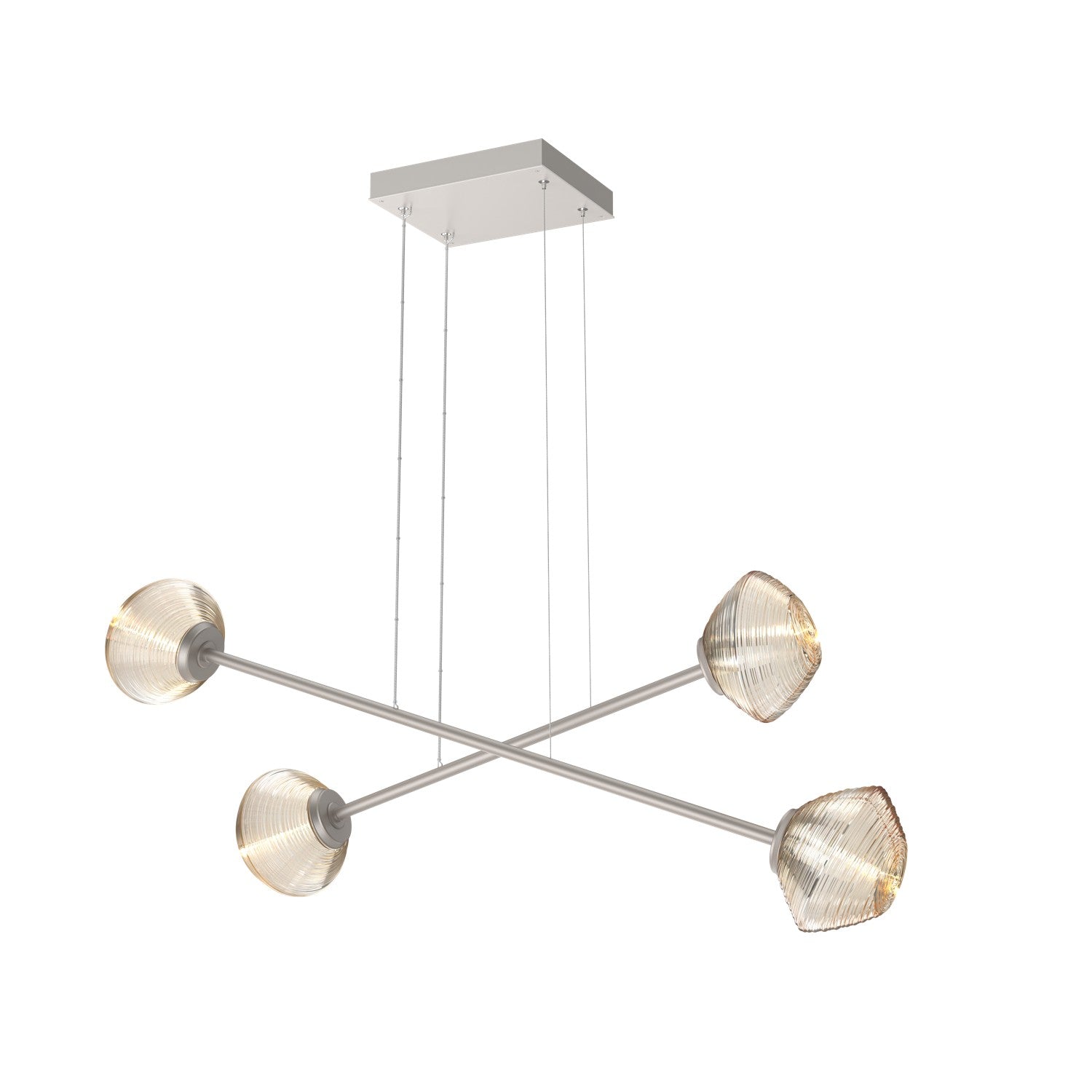 Hammerton Studio - PLB0089-M2-BS-A-CA1-L1 - LED Lantern - Mesa - Beige Silver
