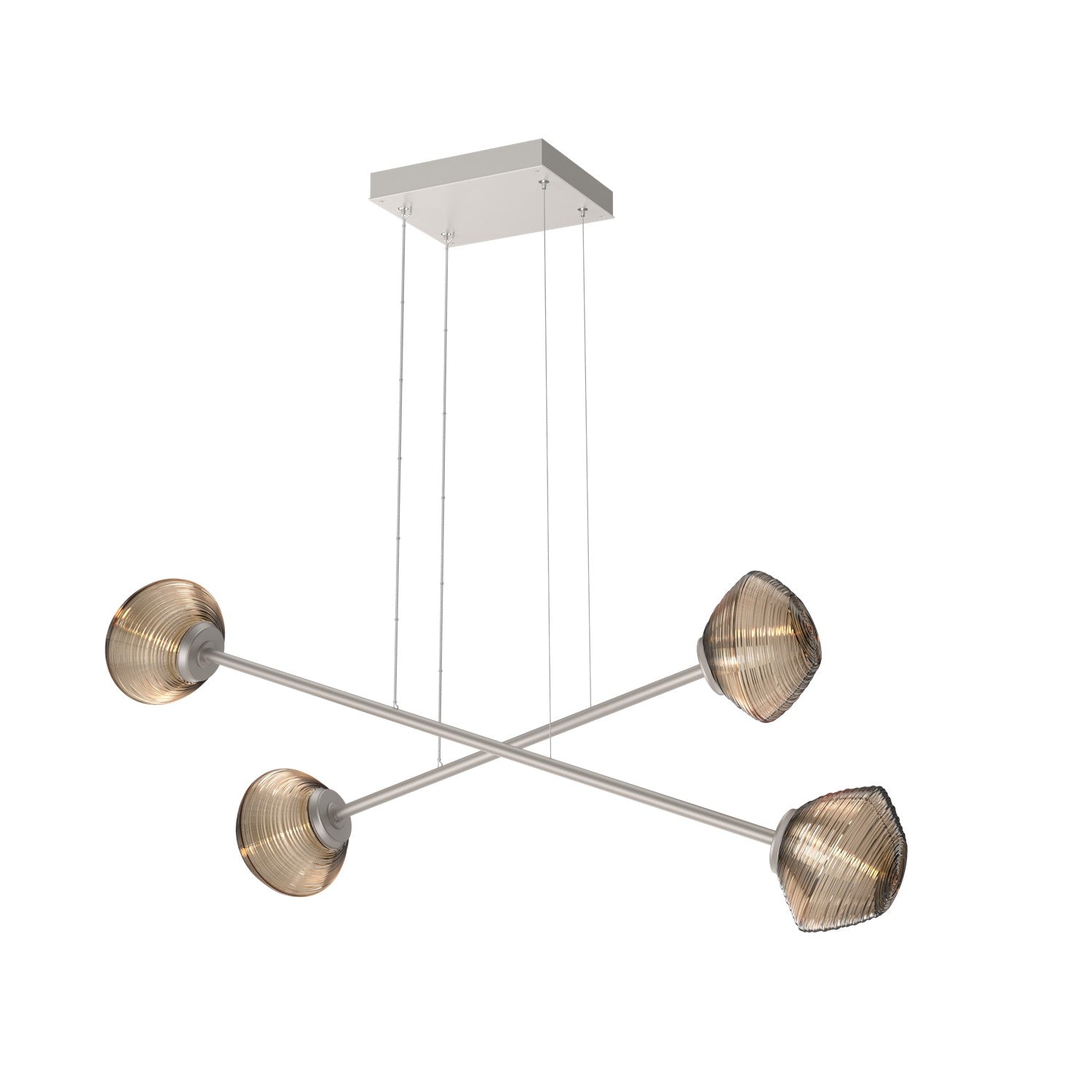 Hammerton Studio - PLB0089-M2-BS-B-CA1-L3 - LED Lantern - Mesa - Beige Silver