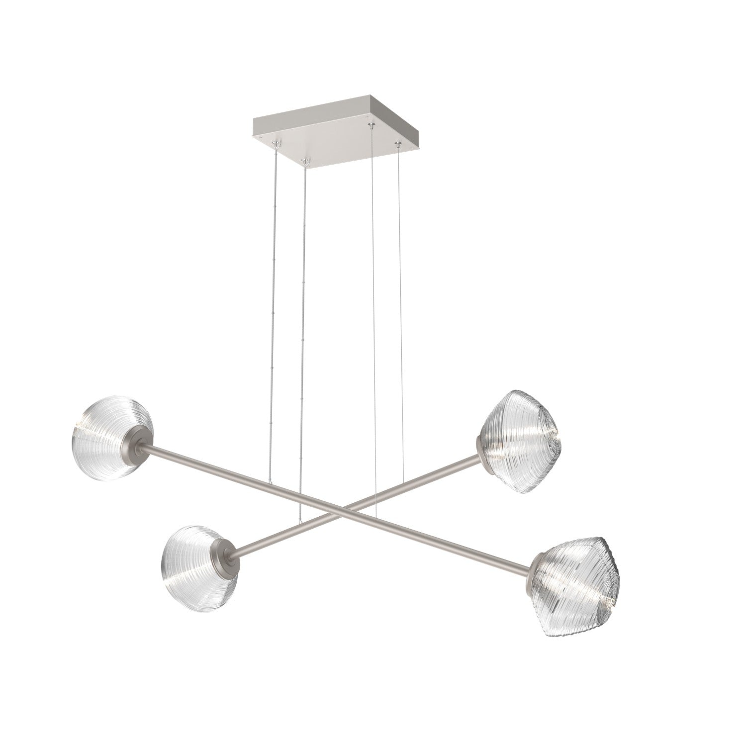 Hammerton Studio - PLB0089-M2-BS-C-CA1-L1 - LED Lantern - Mesa - Beige Silver