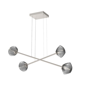 Hammerton Studio - PLB0089-M2-BS-S-CA1-L1 - LED Lantern - Mesa - Beige Silver