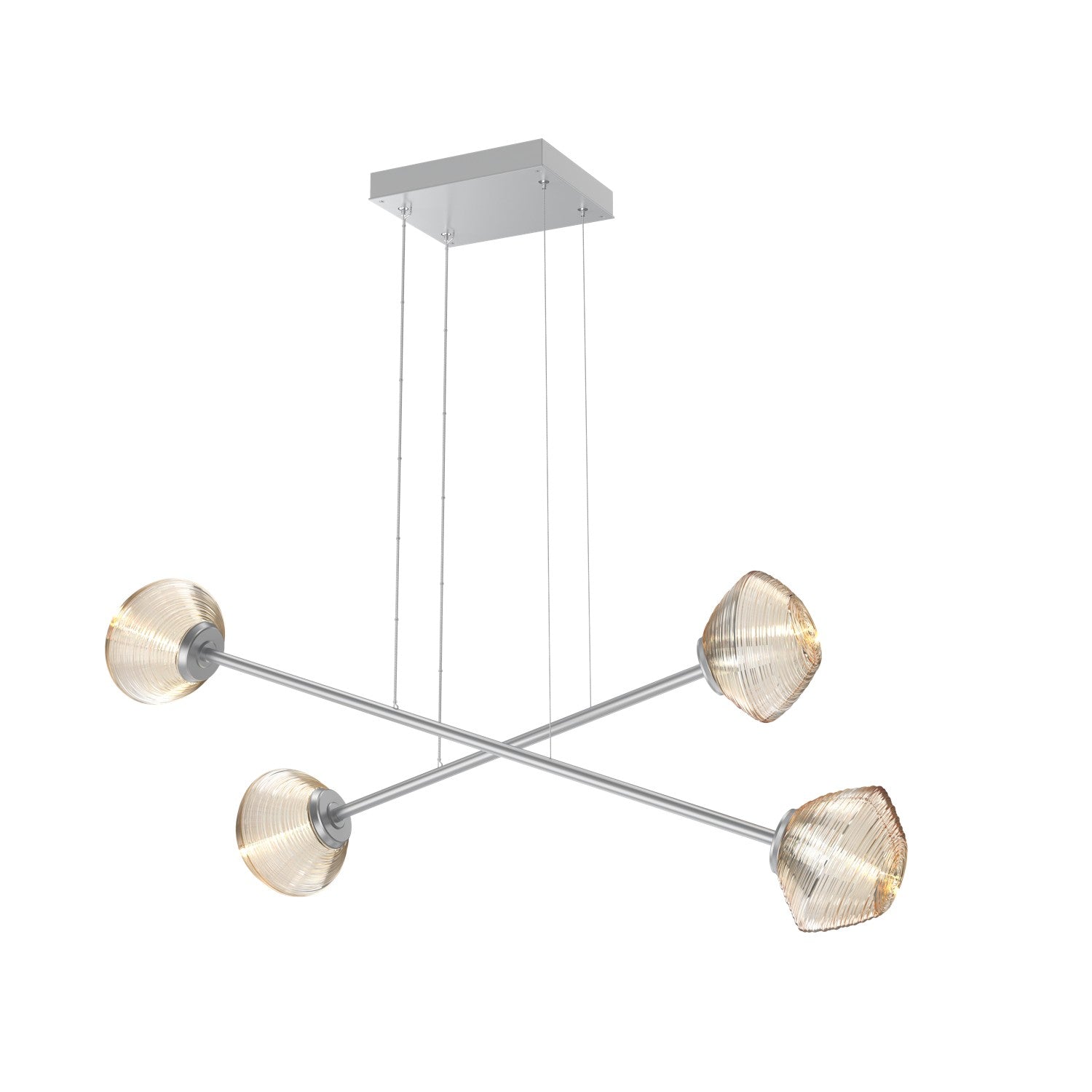 Hammerton Studio - PLB0089-M2-CS-A-CA1-L1 - LED Lantern - Mesa - Classic Silver