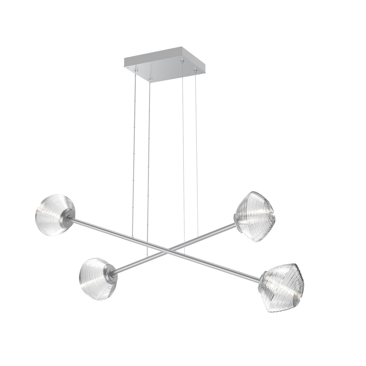 Hammerton Studio - PLB0089-M2-CS-C-CA1-L1 - LED Lantern - Mesa - Classic Silver