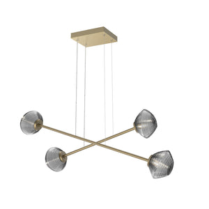 Hammerton Studio - PLB0089-M2-GB-S-CA1-L3 - LED Lantern - Mesa - Gilded Brass