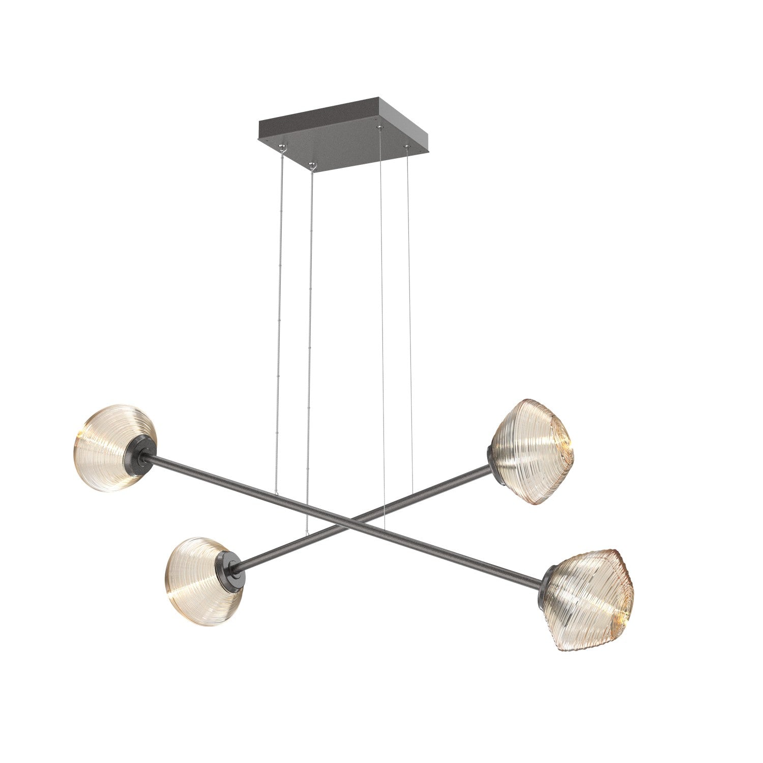 Hammerton Studio - PLB0089-M2-GP-A-CA1-L3 - LED Lantern - Mesa - Graphite