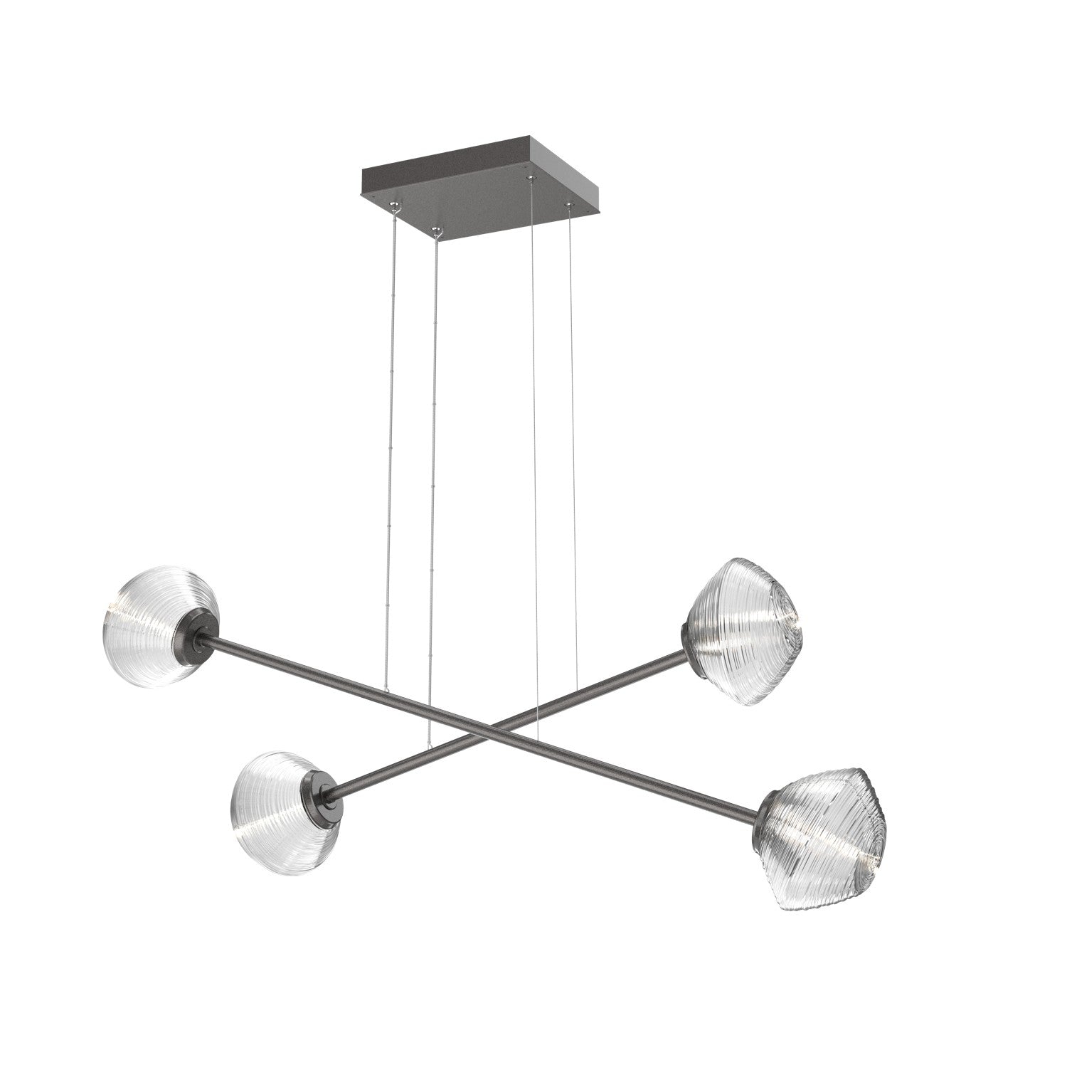 Hammerton Studio - PLB0089-M2-GP-C-CA1-L3 - LED Lantern - Mesa - Graphite